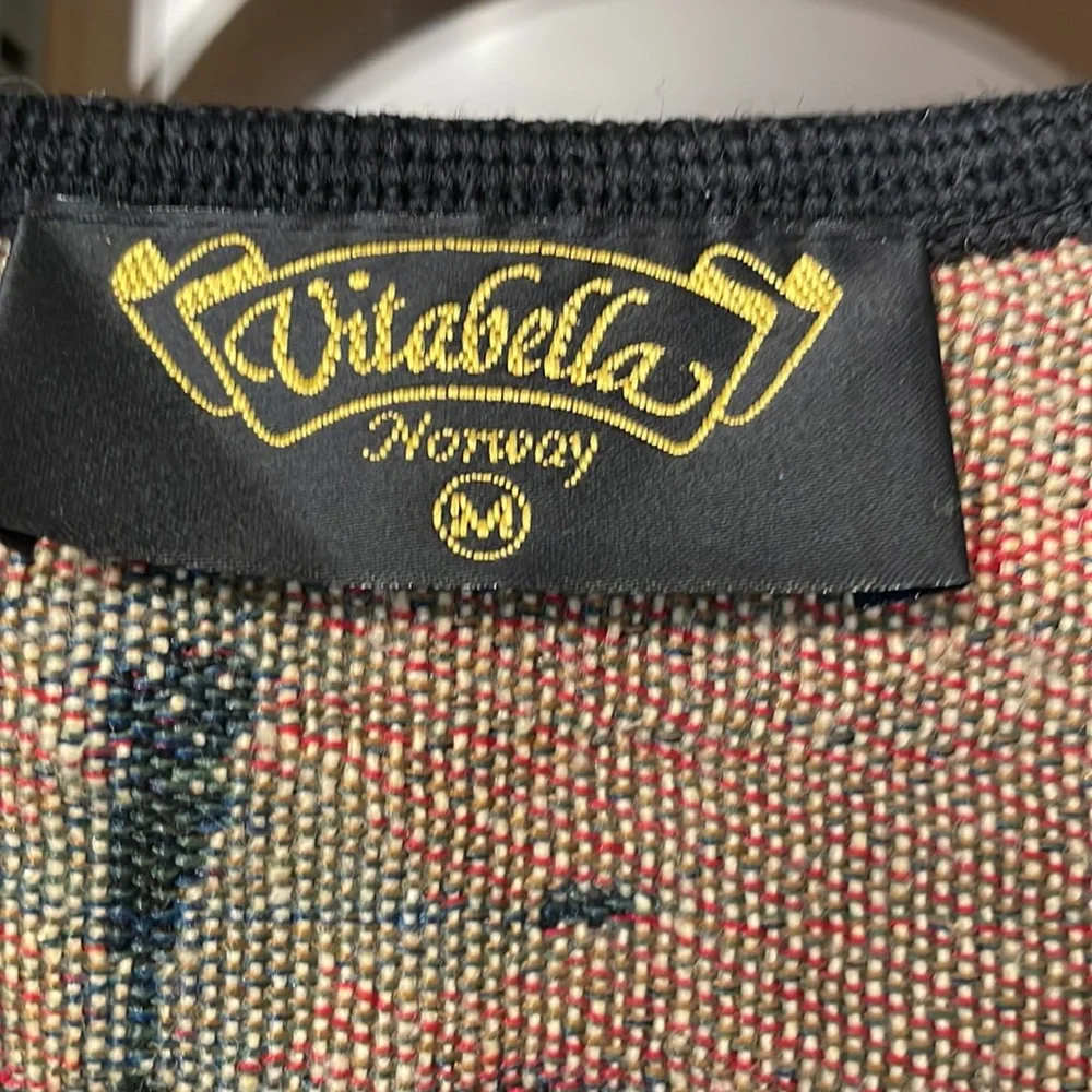 Vintage tapestry vest - Picture 3 of 7